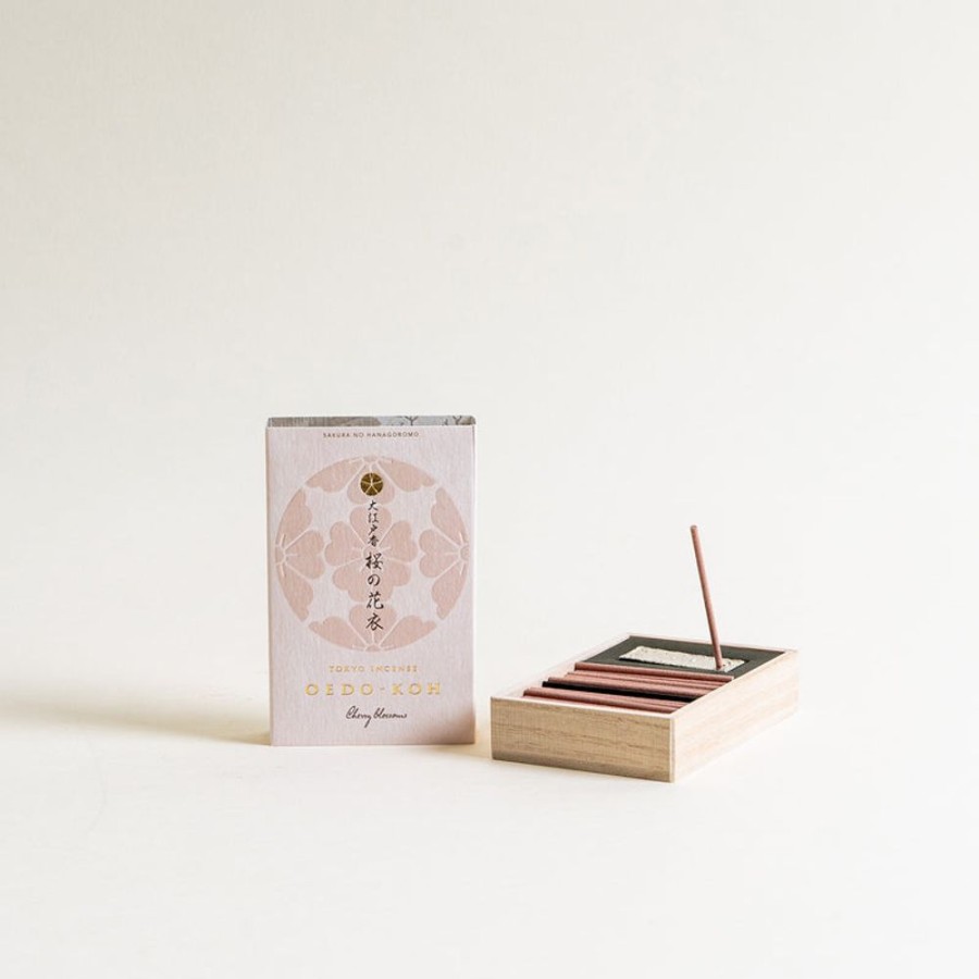 Shop Livingshop Living Nippon Kodo Incense | Oedo-Koh Cherry Blossom Incense With Holder