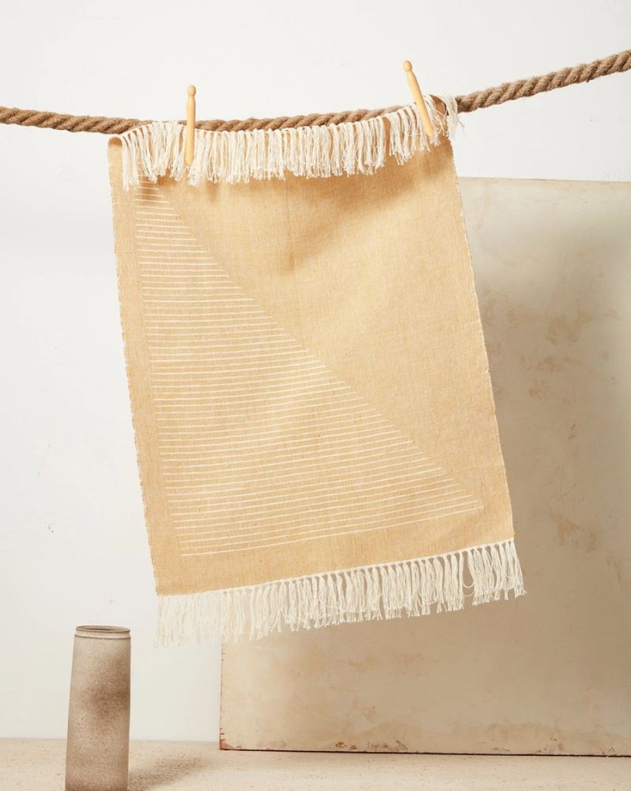 Shop Kitchen + Diningshop Kitchen + Dining MINNA Linens | Triangle Towel In Yarrow