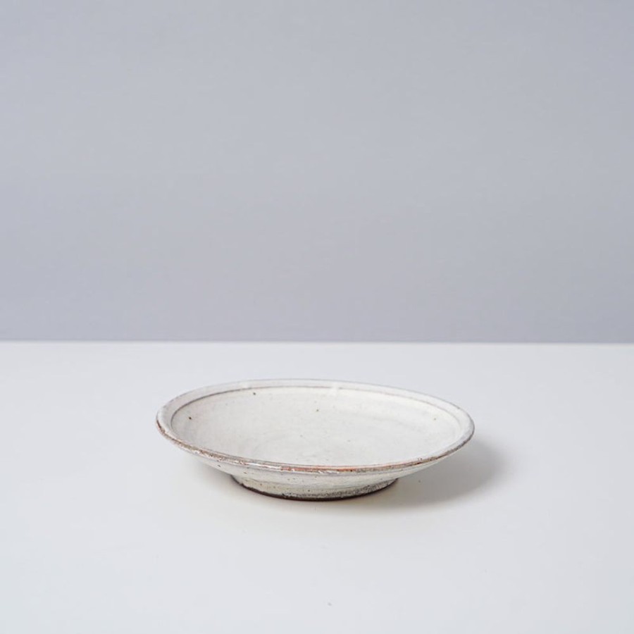 Shop Kitchen + Diningshop Kitchen + Dining Jang Hun Seong Plates & Bowls | 5.75" White Slip Covered Plate