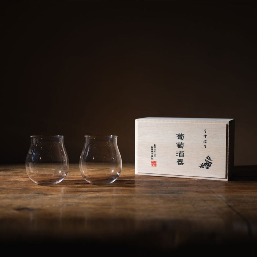 Shop Kitchen + Diningshop Kitchen + Dining Shotoku Glass Mugs & Cups | Usuhari Wine Glass Gift Set