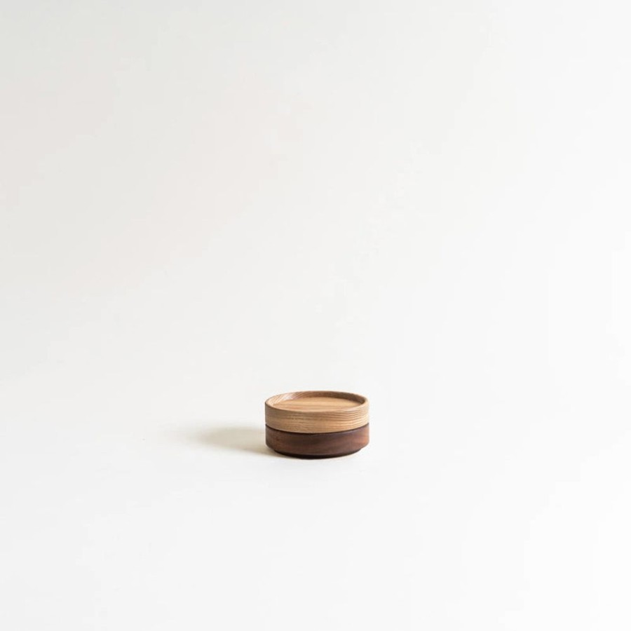 Shop Kitchen + Diningshop Kitchen + Dining Hasami Porcelain Plates & Bowls | 3.25" Hasami Porcelain Ash Wooden Lid/Tray