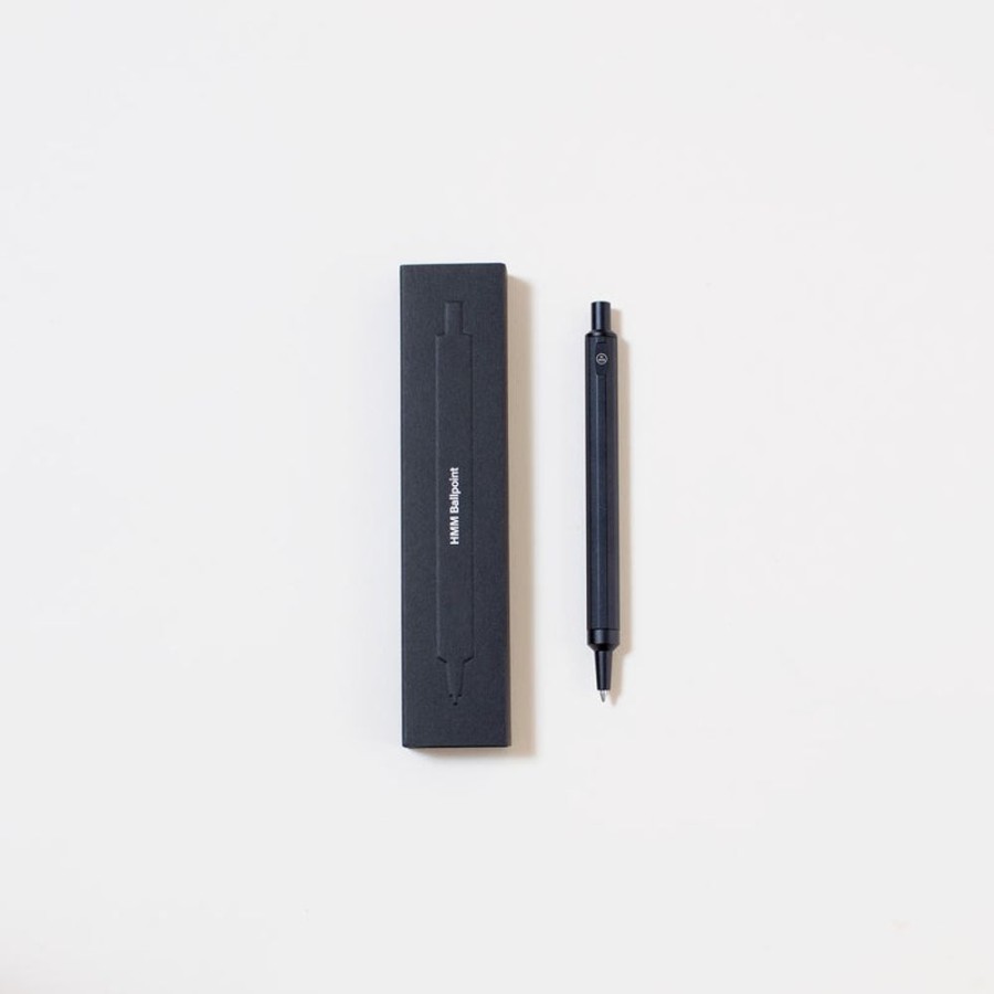 Shop Livingshop Living HMM Stationery | Hmm Ballpoint Pen In Black