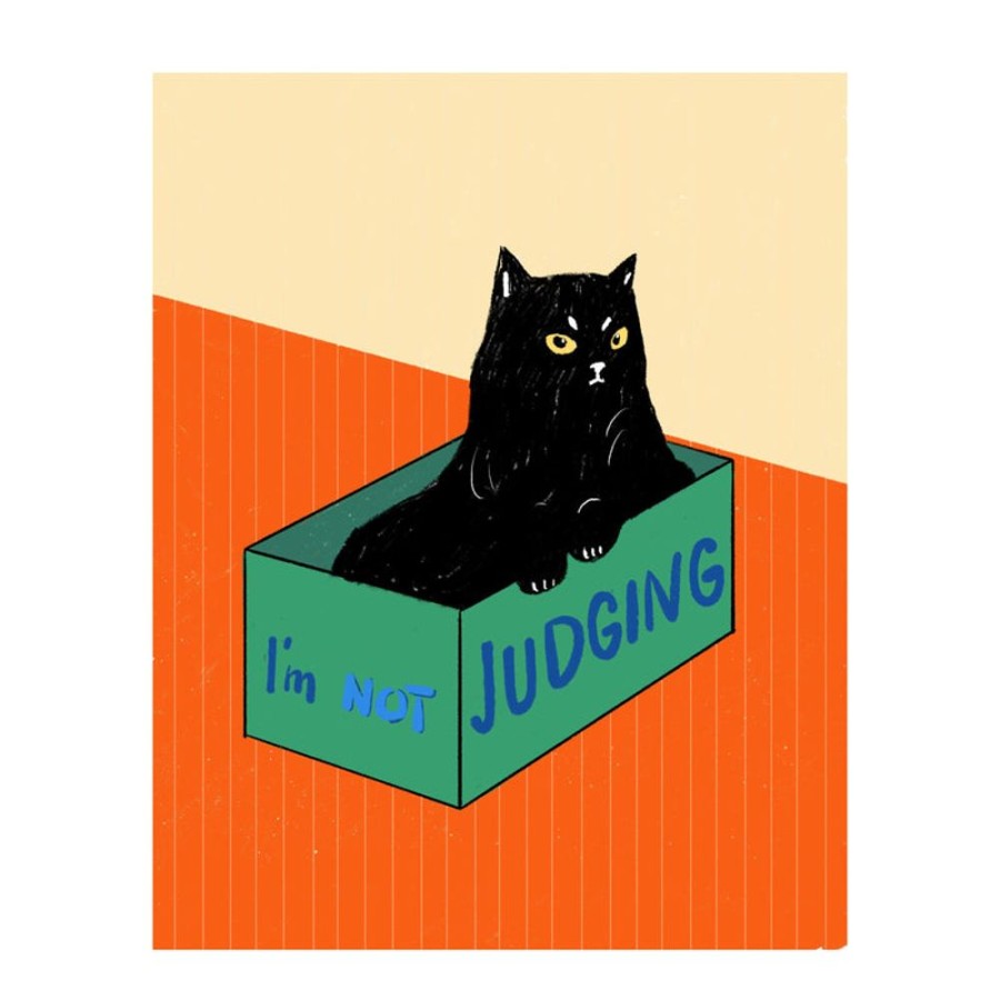 Shop Livingshop Living NEKO.CO.NEKO. Home Decor | Cat Print - I'M Not Judging