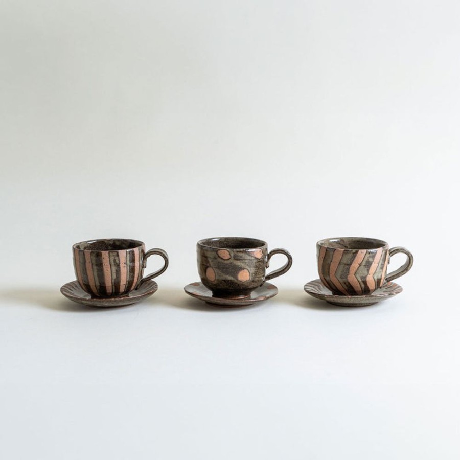 Shop Kitchen + Diningshop Kitchen + Dining Mogutable Selects Mugs & Cups | Round Ceramic Mug & Saucer Set