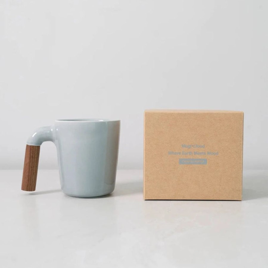 Shop Kitchen + Diningshop Kitchen + Dining HMM Tea & Coffee Ware | Hmm Mugr Cloud In Walnut