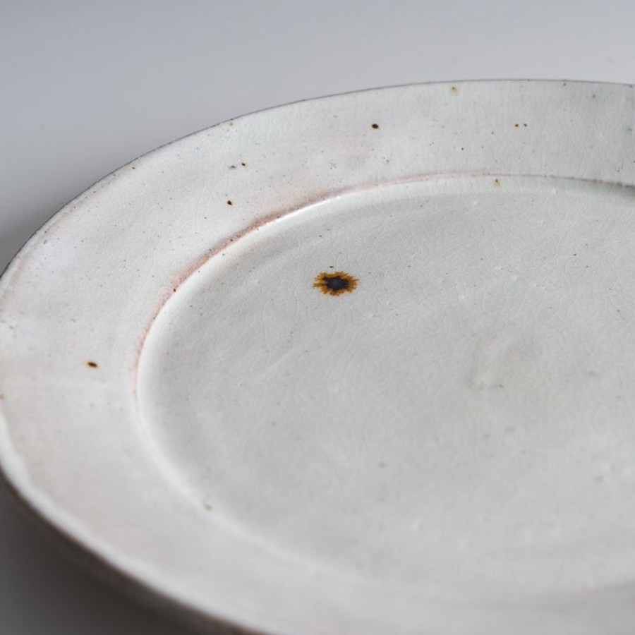 Shop Kitchen + Diningshop Kitchen + Dining Jang Hun Seong Plates & Bowls | 9.5" White Slip Covered Plate