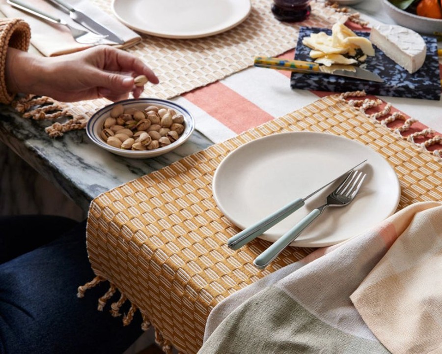 Shop Kitchen + Diningshop Kitchen + Dining MINNA Linens | Panalito Placemat In Gold