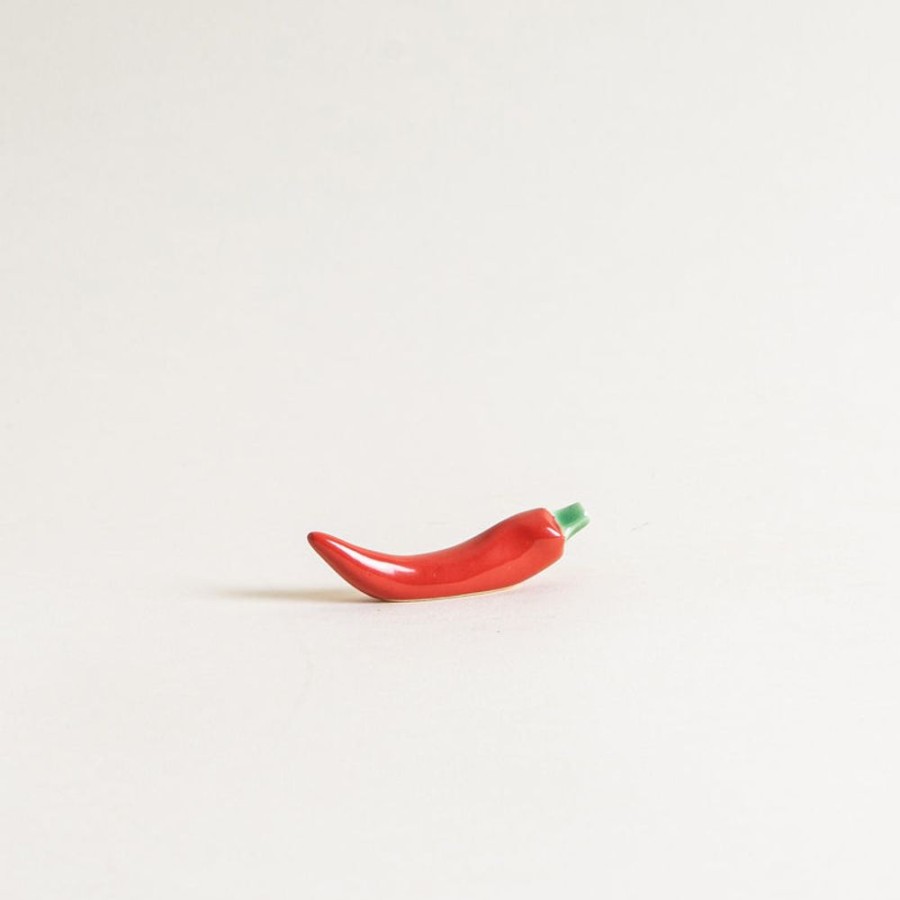 Shop Kitchen + Diningshop Kitchen + Dining Mogutable Selects Tools, Accessories & Storage | Red Chili Pepper Chopstick Rest