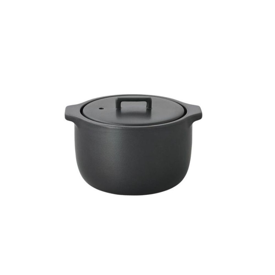 Shop Kitchen + Diningshop Kitchen + Dining Kinto Donabe | Kinto Kakomi Rice Cooker In Black