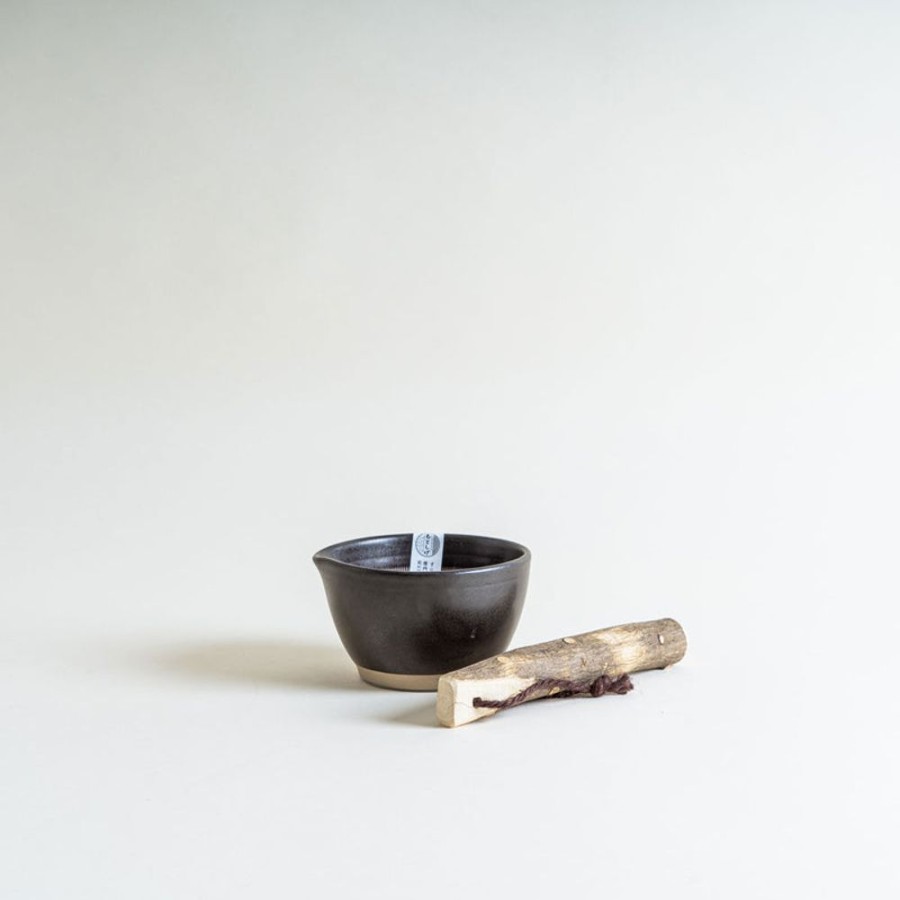 Shop Kitchen + Diningshop Kitchen + Dining Motoshige Tools, Accessories & Storage | Small Motoshige Mortar And Pestle In Black