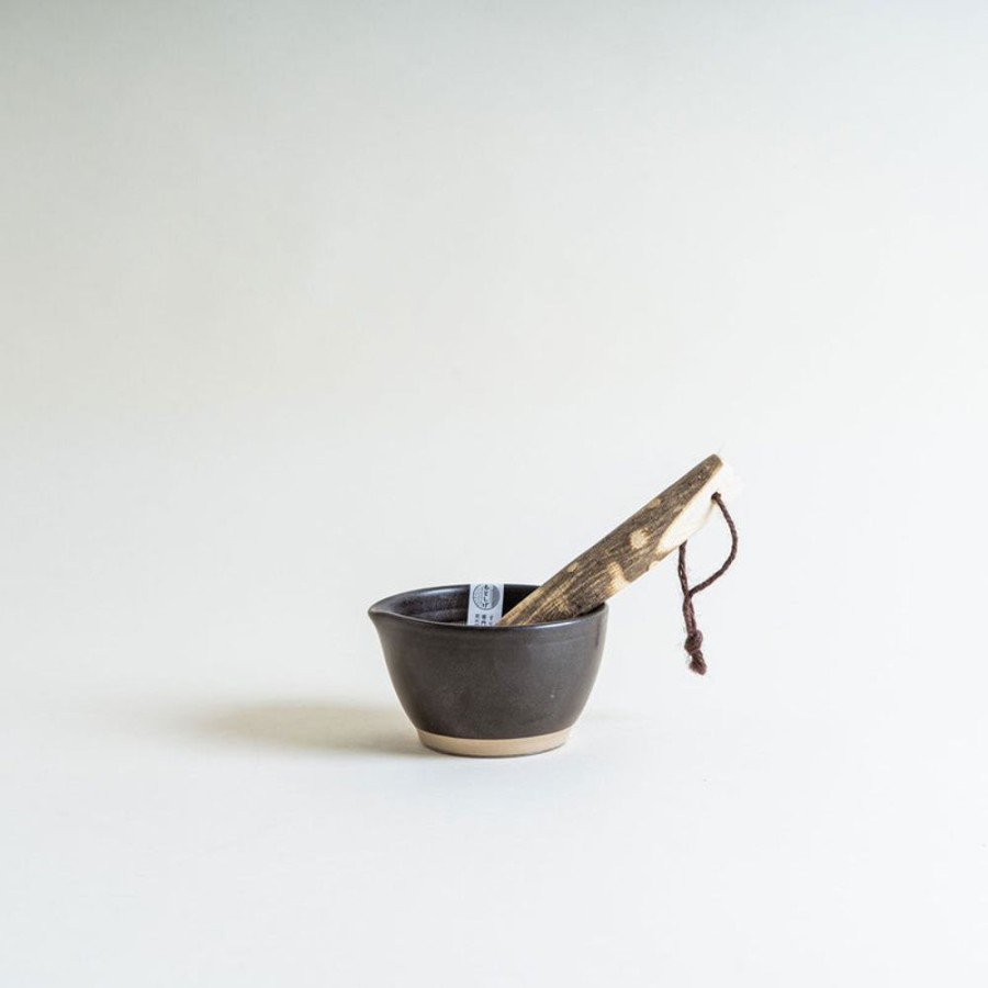 Shop Kitchen + Diningshop Kitchen + Dining Motoshige Tools, Accessories & Storage | Small Motoshige Mortar And Pestle In Black