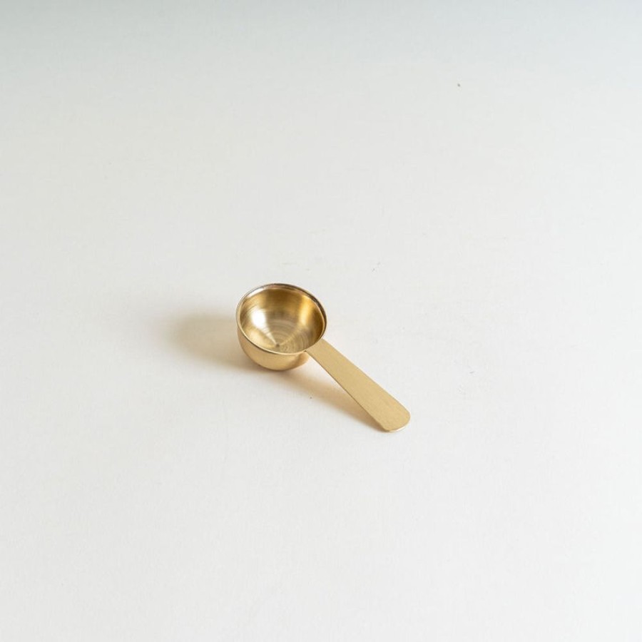 Shop Kitchen + Diningshop Kitchen + Dining Fog Linen Work Cutlery | Brass Coffee Scoop