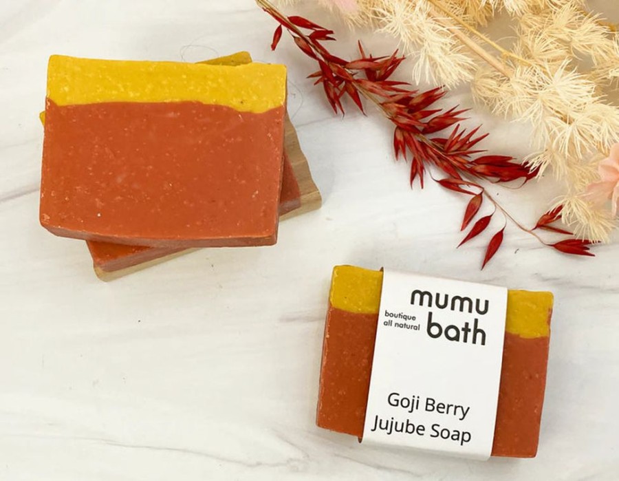 Shop Livingshop Living Mumu Bath Body & Bath | Goji Berry & Jujube Soap