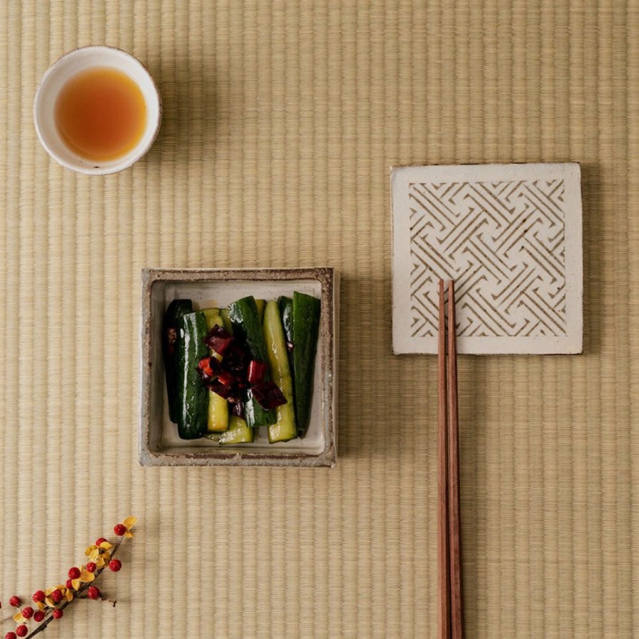 Shop Kitchen + Diningshop Kitchen + Dining Jang Hun Seong Plates & Bowls | Square Box With Patterned Lid