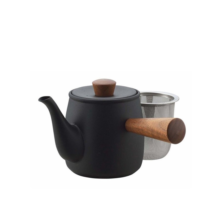 Shop Kitchen + Diningshop Kitchen + Dining Miyazaki Seisakusho Tea & Coffee Ware | Miyaco-Single Serve Teapot In Black